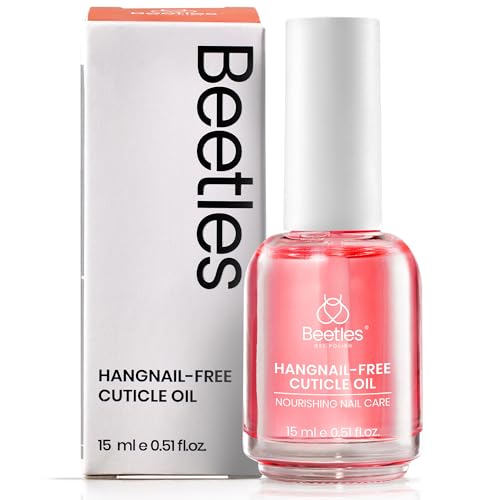 Beetles Natural Rose Cuticle Oil 15ml - Nourishing Nail & Cuticle Care