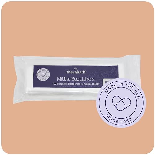 Therabath Disposable Paraffin Wax Liners for Hands & Feet (100 Count)