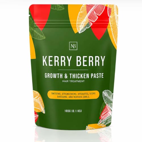 Herbal Hair Growth Mask with Amla & Brahmi for Curly Coily Dry Hair