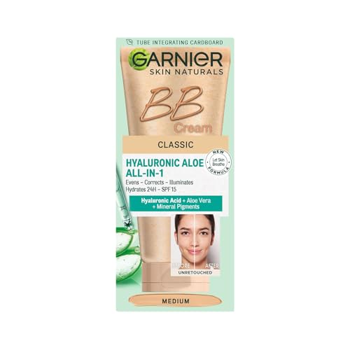 Garnier BB Cream Classic Medium SPF 15 with Hyaluronic Acid 50ml
