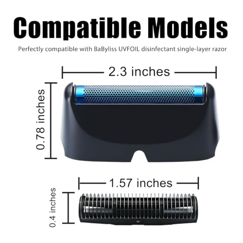 BaBylissPRO Compatible Replacement Foil & Cutter Set - Titanium