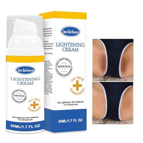 Intimate Areas Skin Lightening Cream for Private Parts, Underarm, Intimate Area, Bikini Area, Inner Thighs, Knees, Elbows, Bleach Skin Bleaching Whitening Cream For Body