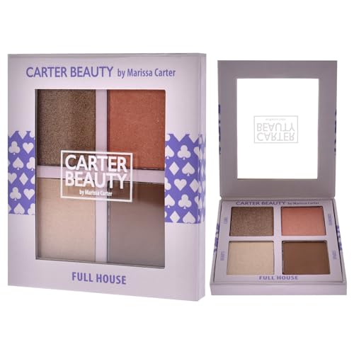 Carter Beauty Full House Face Palette - Blush, Highlighters & Contour