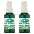 2.5% Retinol Serum with 50% Hyaluronic Acid - Anti Aging, Fine Lines, Wrinkles, Blemishes, Large Pores - No Parabens, No Animal Testing - 4.48oz