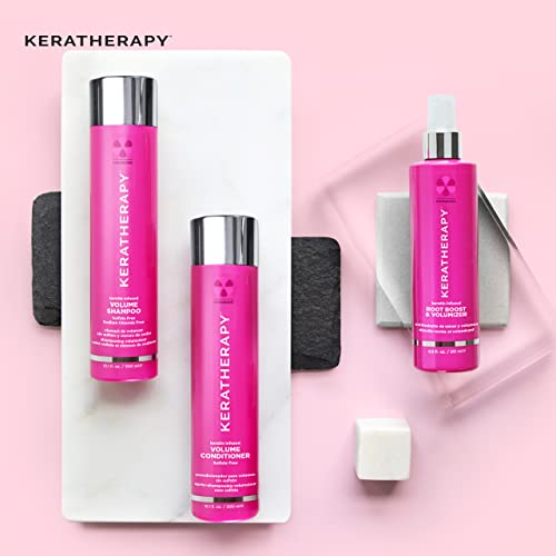 Keratherapy Keratin Infused Volume Root Boost and Volumizer Spray, 8.5 fl. oz., 251 ml - Root Booster for Hair Volume with Kerabond Technology, Hemp Seed Oil, Sea Kelp, & Hydrolyzed Silk