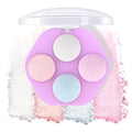 KYDA 4-Color Baked Makeup Palette - Eyeshadow, Blush & Highlighter