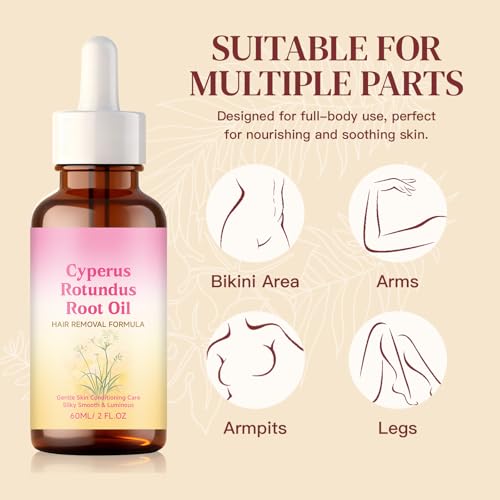 Cyperus Rotundus Oil for Post Hair Removal & Skin Care