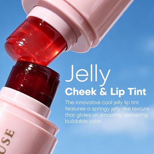KIMUSE Jelly Cheek & Lip Tint - Multi-Use Vegan Blush
