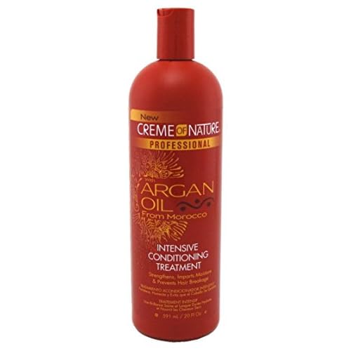 Creme Of Nature Argan Oil Conditioner Pro Treatment20 Ounce (591ml) (3 Pack)