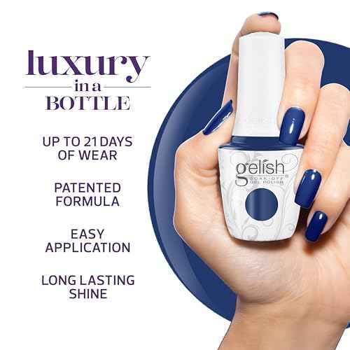 Gelish Summer Let's Roll Collection - TPO-Free Long-Lasting Soak Off Gel Nail Polish, Vibrant Color, High Shine, Chip-Resistant Formula, Professional Quality