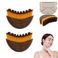 2025New Lymphatic Contour Face Brush, DLymphatic Drainage Massager for Face, Dry Brush, Chin & Jawline Sculpting, Ergonomically Designed to Fit The Skin Precisely and Relieve Fatigue (2pcs)