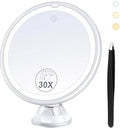 30X Magnifying Mirror with Light – Lighted Makeup Mirror