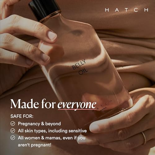 HATCH Belly Oil for Pregnancy Stretch Marks, 6.7 oz
