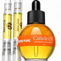 ECCO PURE Cuticle Oil Care Set - 30ml Dropper Bottle & 2 Travel Pens