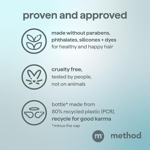 Method Men 2-in-1 Shampoo + Conditioner, Sea + Surf, 14 Ounces (Pack of 3)