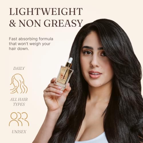 Joon Rose Saffron & Pistachio Hair Oil Elixir - 1.11 Fl Oz | Nourishing & Frizz Control