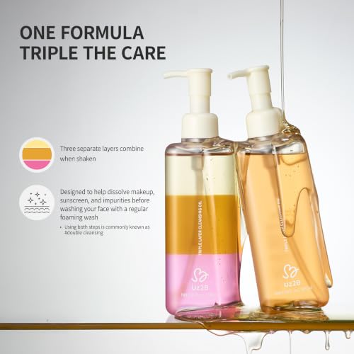 Triple Layer Cleansing Oil - Makeup & Makeup Remover 6.26 oz