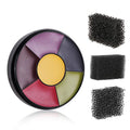 MEICOLY 6 Color Bruise Wheel SFX Makeup Kit with Sponges