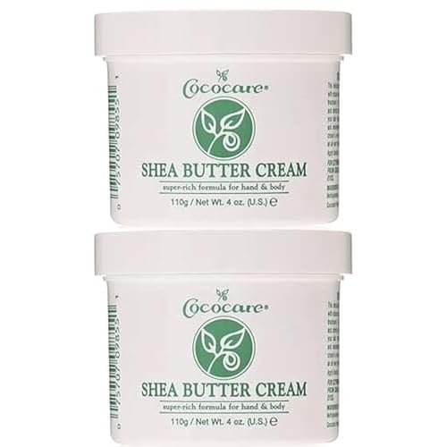 Cococare Shea Butter Cream 4 oz (Pack of 2)