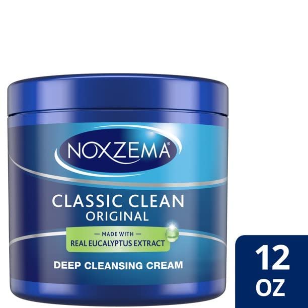 Noxzema Classic Clean Cream Original Deep Cleansing 12 Ounce