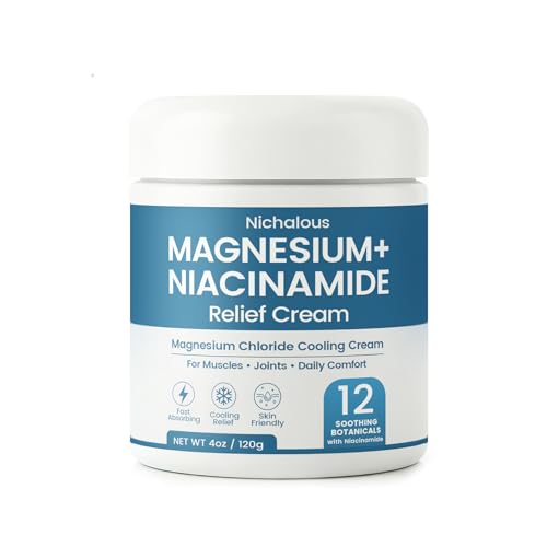 Magnesium Niacinamide Relief Cream - 4 oz