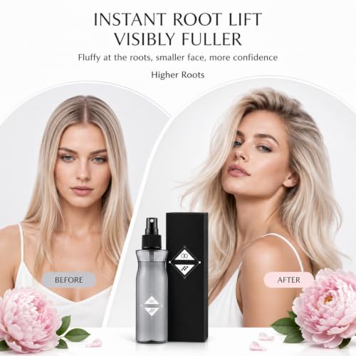 FUERHPSH Lightweight Volumizing Hair Spray for Fine Hair, Long Lasting Lift & Refreshment