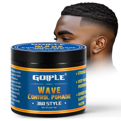 Goiple 360 Wave Pomade Strong Hold Water-Based 4oz