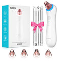 GERY Blackhead Remover Vacuum with 4 Probes & Red Blue Light