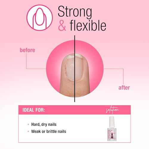 Nail Tek Nail Strengthener Formula 3 ? Strengthening Nail-Polish Treatment for Hard, Dry, Brittle Nails, 0.5 fl oz