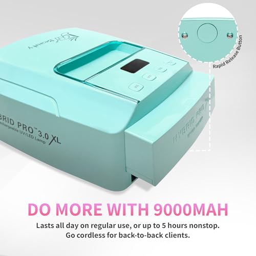 iGel Beauty Hybrid PRO 3.0 XL Wireless Nail Lamp 48W