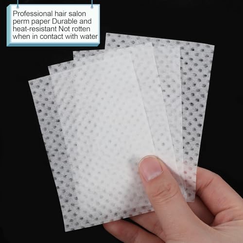 300 Pcs Heat Resistant Perm End Papers for Hair Styling