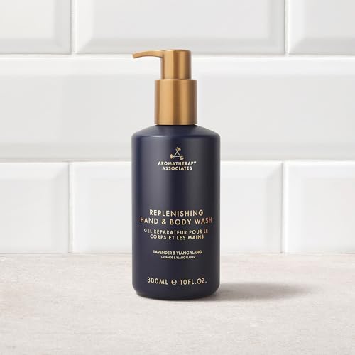 Aromatherapy Associates Balance Replenishing Hand & Body Wash, Moisturizing Liquid Hand Soap & Bath Wash for Women & Men, Hydrating Daily Skincare, 10 fl. oz.