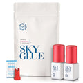 Existing Beauty Sky Glue S+ Eyelash Extension Glue 2 Pack, 1-2 Sec Dry, 10 mL