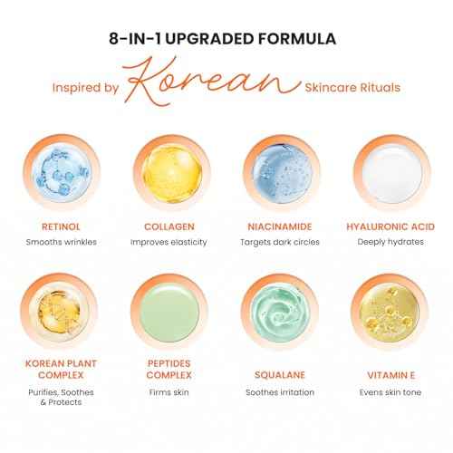 VELAMO ADVANCED Retinol Eye Balm Stick: Made in Korea, Travel Essentials, Upgraded 8-in-1 Formula with Collagen, Niacinamide & Peptides ? Under Eye Cream for Dark Circles, Puffiness & Wrinkles 1.05oz