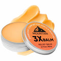 Mountain 3X Balm, Mountain 3X Relief Balm - 2.7fl oz ? Soothing Body Balm for Neck, Hands & Feet with Organic Arnica & Camphor (1 pack)