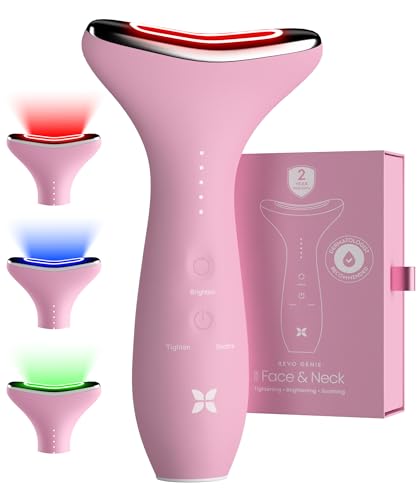 REVO Genie Facial Massager with LED Light Therapy & Heat