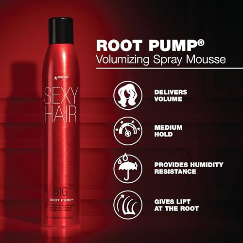 SexyHair Big Root Pump Volumizing Spray Mousse 10 oz