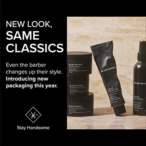 Blind Barber Bundle - Includes Lemongrass Tea Shampoo & Nourishing Bar - Gentle Cleanse - Paraben Free, Cruelty Free - Hair and Skincare Products for Men
