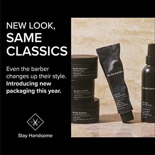 Blind Barber Lemongrass Tea Body Wash for Men - Sulfate-Free Body Soap with Lemongrass Scent - Leaves Skin Clean & Hydrated - Paraben-Free & Cruelty-Free, No Artificial Dyes (12 Fl oz)