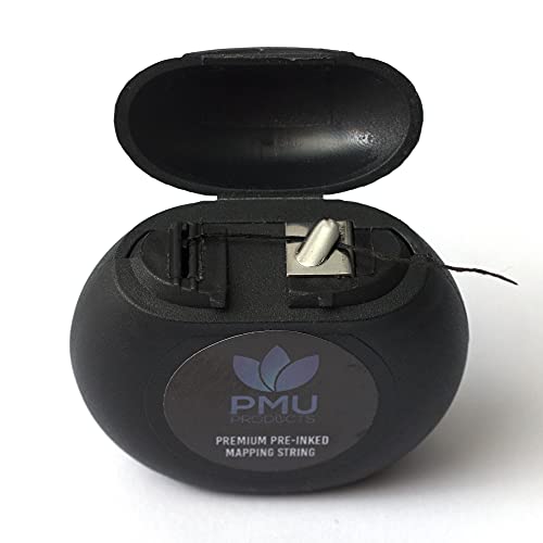 Pre-Inked Microblading String with Dispenser - 32ft Brow Mapping