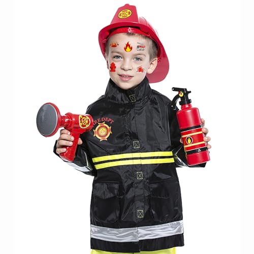 400 Fire Truck Tattoos Temporary Stickers,for Promote Fire Safety Firemen Birthday Gender Reveal Baby Shower Party Favors Supplies Decorations Favors Goodie Bag Stuffers Prize