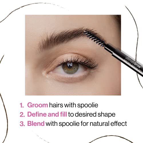 Wet n Wild Micro Eyebrow Pencil - Soft Brown, Ultra Fine 1.5mm Tip, Pack of 1