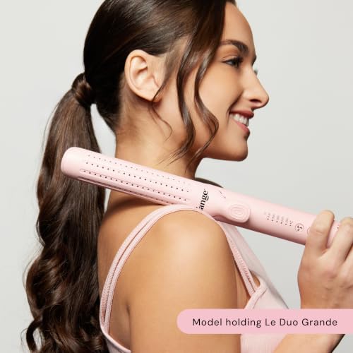 L'ANGE Hair Le Duo Grande 360° Airflow Styler | 2-in-1 Curling & Straightening Iron