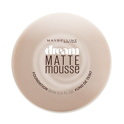 Maybelline New York Dream Matte Mousse Foundation, Medium Beige, 0.64 oz.