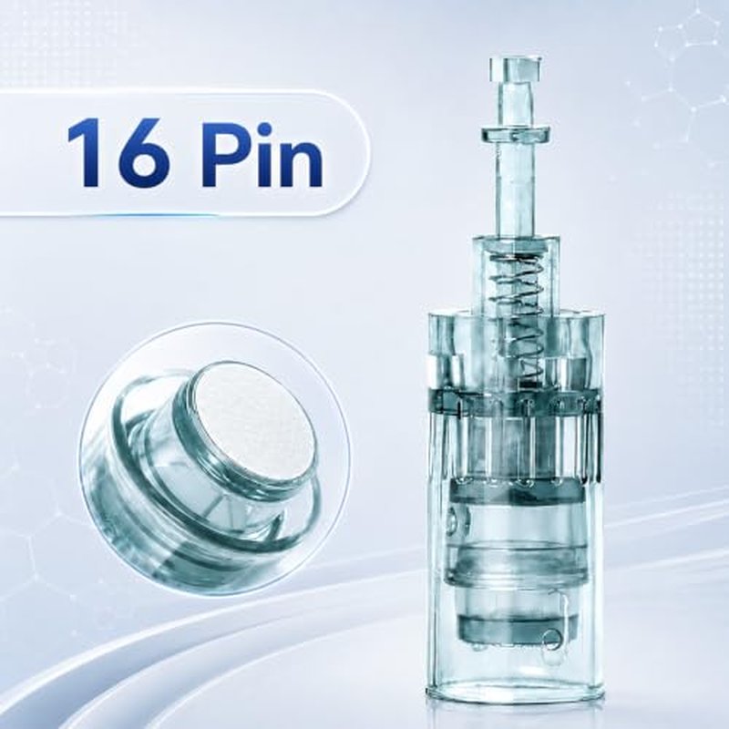 10Pcs M8 M7S Microneedling Cartridges 16-Pin Replacement Refills