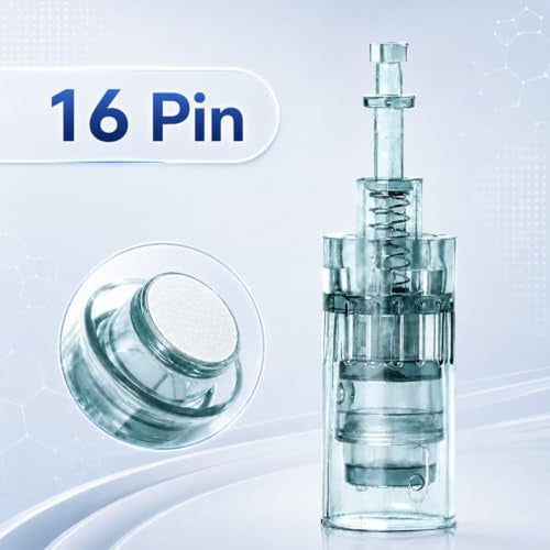 10Pcs M8 M7S Microneedling Cartridges 16-Pin Replacement Refills