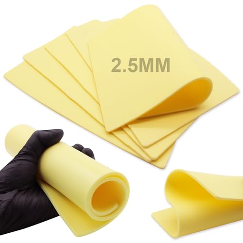 Autdor 2.5MM Tattoo Practice Skin - 5Pcs Double Sided
