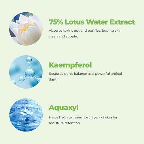 ROVECTIN Calming Lotus Water Cream (2.03 fl.oz, 60ml) Moisturizer + Aqua Hyaluronic Essence (6.08 fl.oz, 180ml) Facial Toner Bundle | Vegan Korean Skincare [2 Pack]