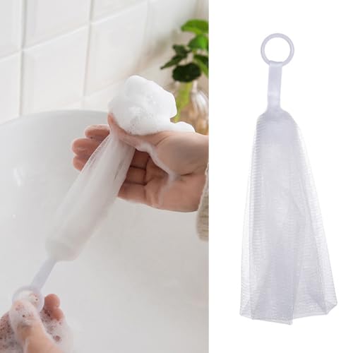 6 Pack Facial Cleanser Foaming Net Exfoliating Mesh Sponge