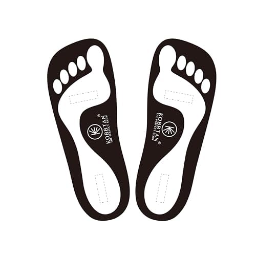 Spray Tan Feet Pads 25Pairs Disposable & Economic for Spray tanning,Use in Tanning booth,Sunless Tanning at Home or Beauty Salon-Non Slip-Comfortable-Hygienic-Ultra Bronzing (Black)